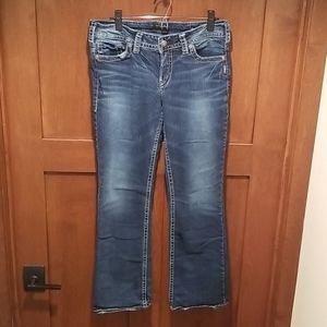 Silver women's Suki mid slim boot jeans